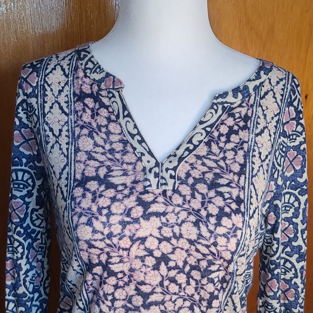 Lucky Brand 3/4 Sleeve Shirt